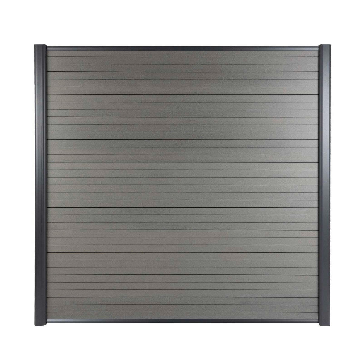 SICHTSCHUTZ - Grau, MODERN, Holzwerkstoff (180/180cm) - Floordirekt