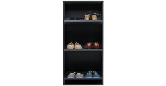 SCHUHKIPPER  in 50/103,5/15 cm  - Anthrazit, Basics, Metall (50/103,5/15cm) - Carryhome