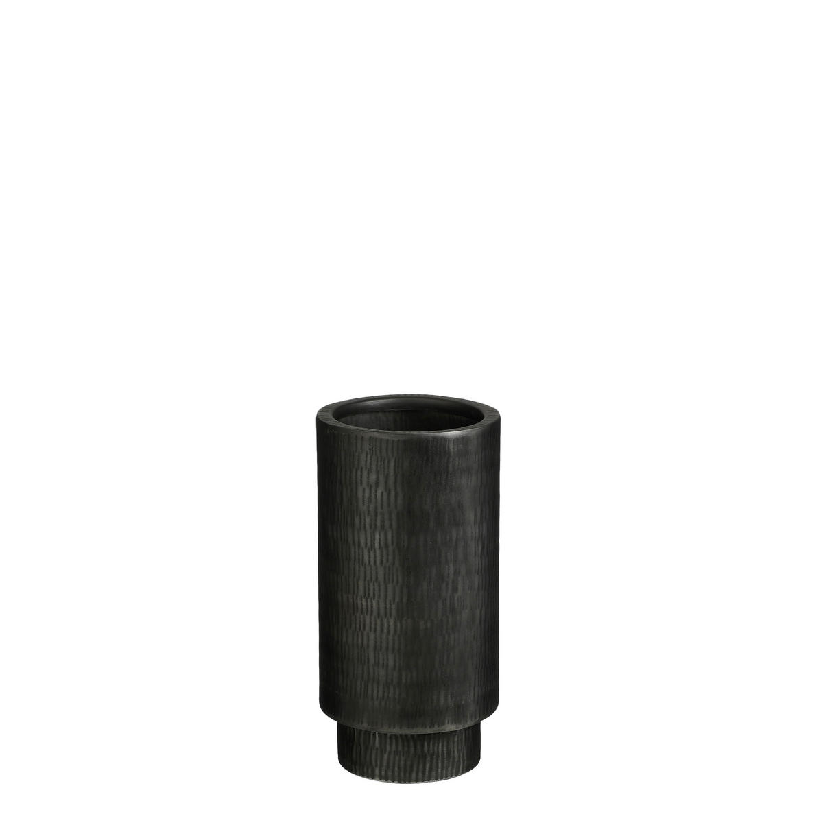 CVETLIČNI LONEC - siva, Basics, kovina (49,5/25,5cm)