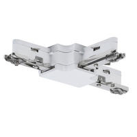 SCHIENENSYSTEM-VERBINDER URail 6,2/10,4/1,8 cm  - Weiß, Design, Metall (6,2/10,4/1,8cm) - Paulmann