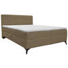 BOXBETT 160/200 cm  in Hellbraun  - Hellbraun/Schwarz, Design, Holz/Holzwerkstoff (160/200cm) - Xora