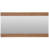 WANDSPIEGEL 119/60/2 cm    in rechteckig  - Eiche Bianco/Eichefarben, Design, Glas/Holz (119/60/2cm) - Dieter Knoll