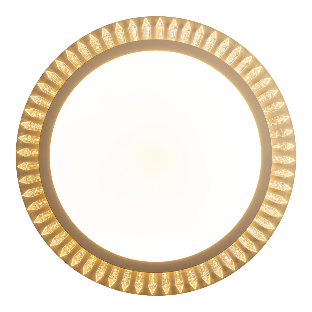 LED-DECKENLEUCHTE 48/6,5 cm   - Goldfarben, KONVENTIONELL, Kunststoff/Metall (48/6,5cm) - Näve