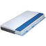 TASCHENFEDERKERNMATRATZE MONA 5000 90/200 cm 21 cm - Anthrazit/Weiß, Basics, Textil (90/200cm) - Dieter Knoll
