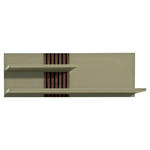 WANDBOARD  135/44/29 cm  - Schilfgrün/Nussbaumfarben, Design, Holz/Holzwerkstoff (135/44/29cm) - Moderano