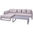 LOUNGEGARNITUR 13-teilig 180/248 cm - Hellgrau, Basics, Glas/Textil (180/248cm) - Amatio LOUNGEGARNITUR 13-teilig 180/248 cm - Hellgrau, Basics, Glas/Textil (180/248cm) - Amatio