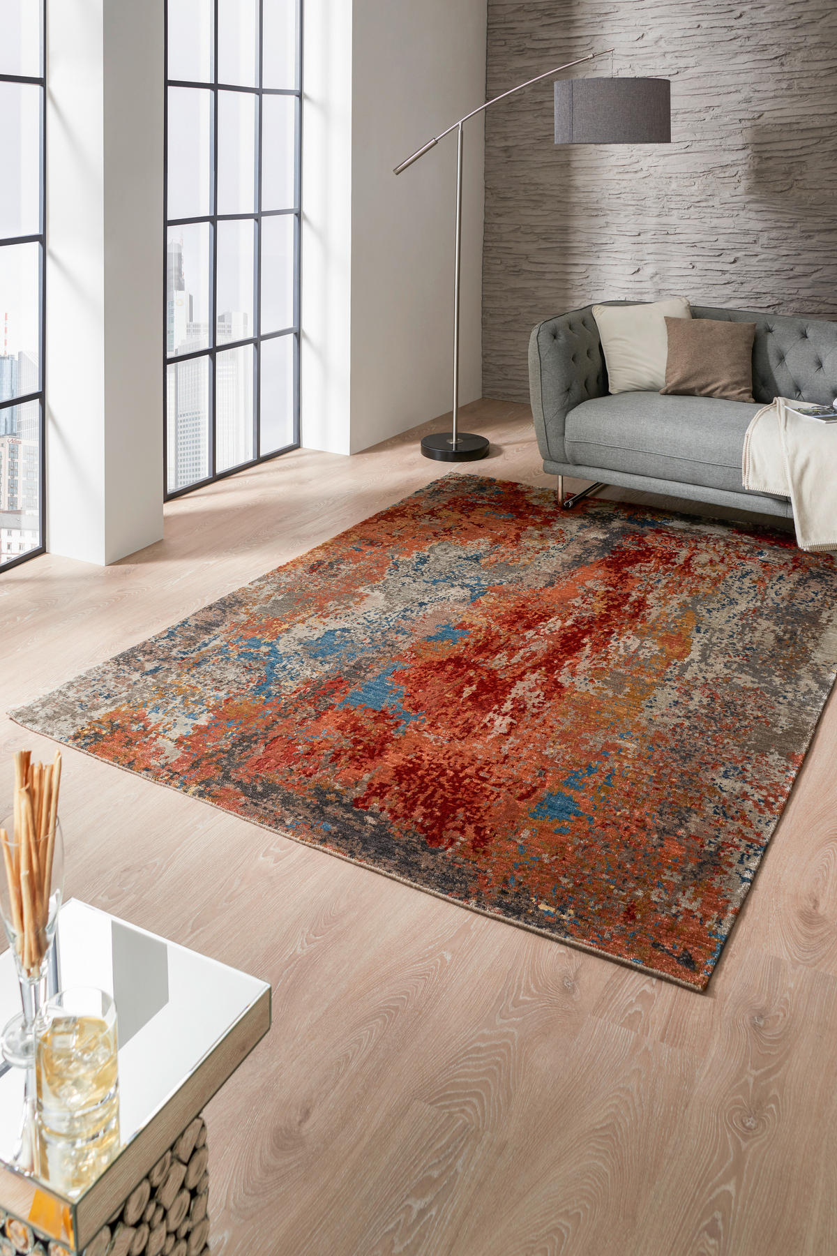 ORIENTÁLNY KOBEREC, 170/240 cm, viacfarebná - viacfarebná, Design, textil (170/240cm) - Cazaris