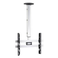 TV-HALTERUNG Silberfarben  - Silberfarben, Modern, Metall (62/74/19cm) - MID.YOU