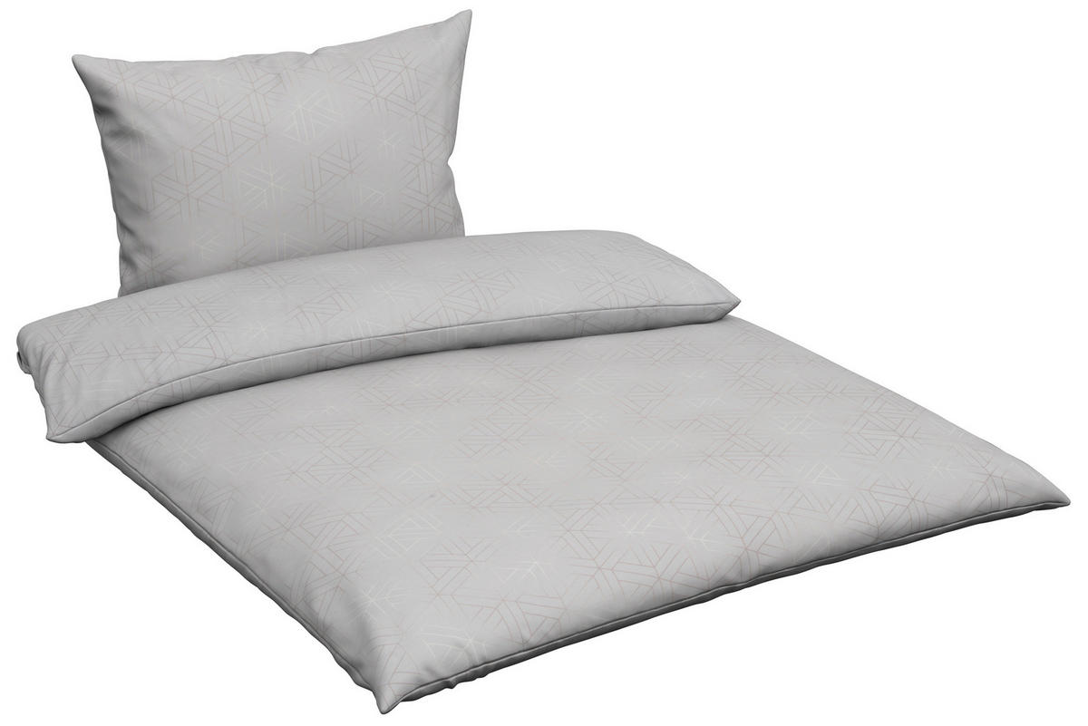 BETTWÄSCHE Interlock-Jersey 140/200 cm  - Ecru, KONVENTIONELL, Textil (140/200cm) - Estella