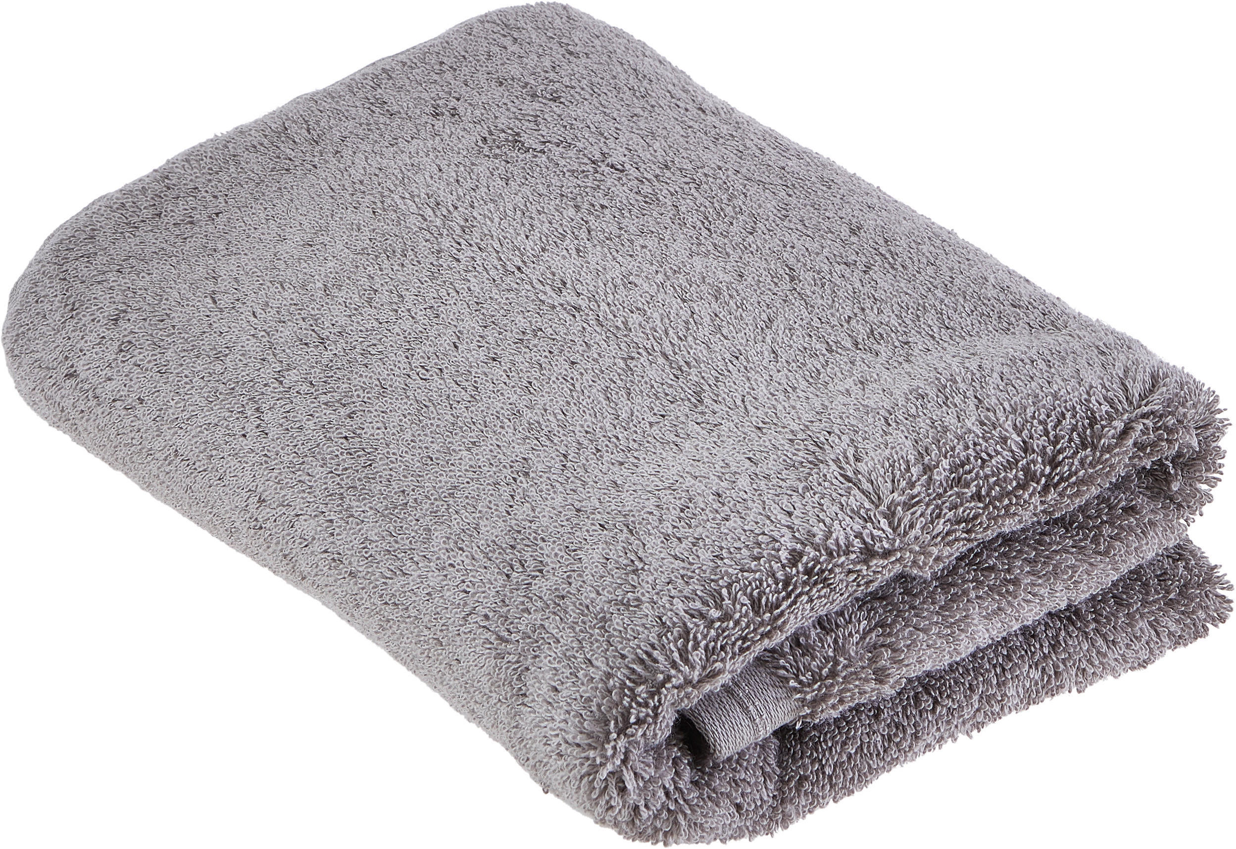 HANDTUCH Vegan Life Grau  - Grau, Basics, Textil (50/100cm) - Vossen