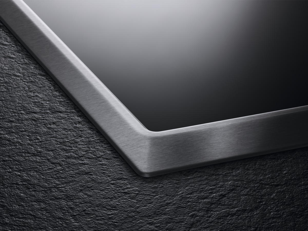 GLASKERAMIKKOCHFELD HE604060XB  - Edelstahlfarben/Schwarz, Basics, Glas/Metall (57,6/51,6cm) - AEG