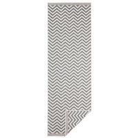 LÄUFER 80/250 cm Twin Supreme  - Creme/Grau, Design, Kunststoff (80/250cm) - Hanse Home