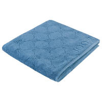 DUSCHTUCH 80/150 cm Uni Cornflower  - Blau, Design, Textil (80/150cm) - Joop!