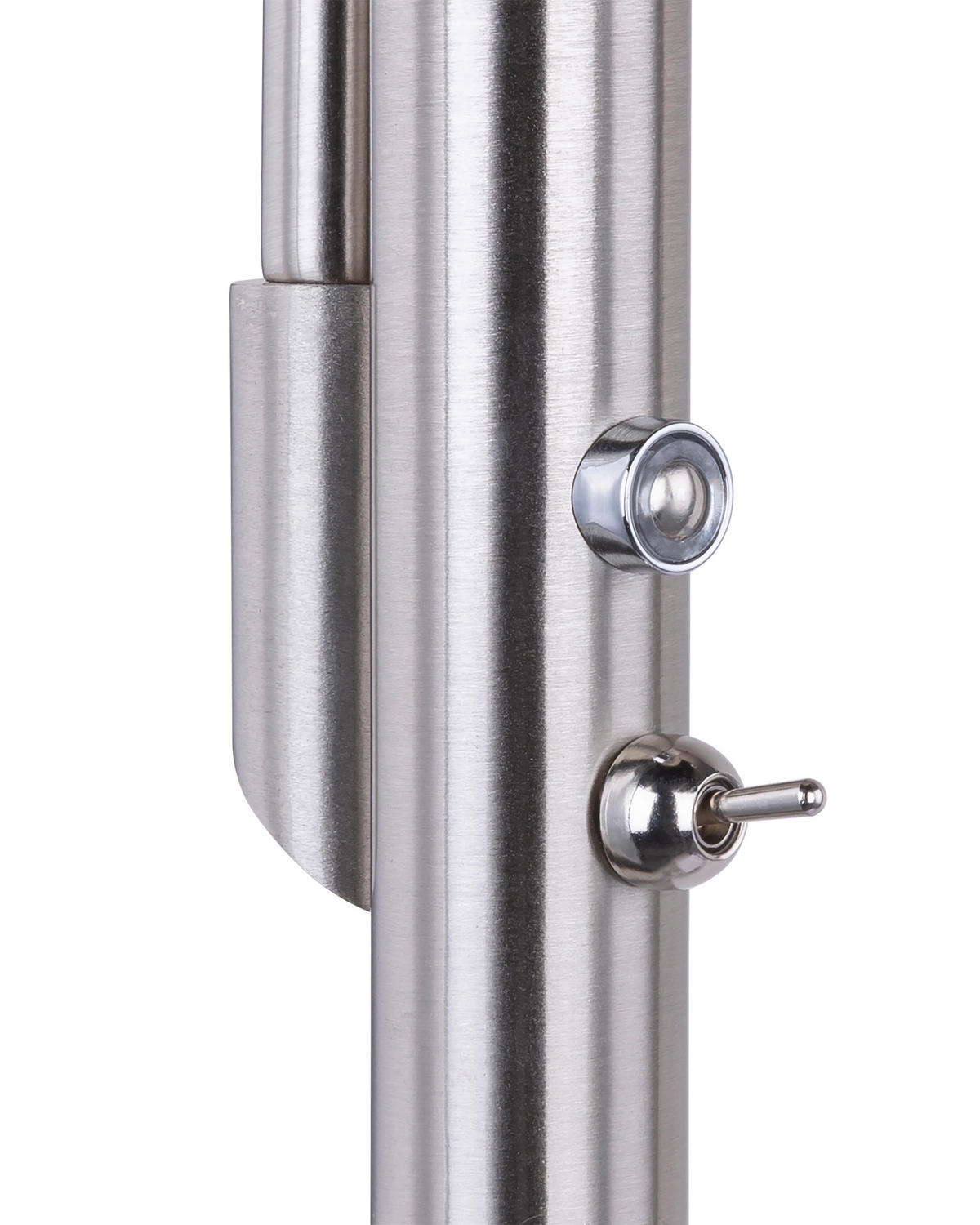 VISOKA STOJEČA LED-SVETILKA  GUNTER /1800 lm/3000 K// - barve kroma/črna, Basics, kovina/umetna masa (32/178cm)