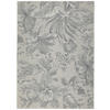OUTDOORTEPPICH 123/180 cm Milano Blau, Silberfarben  - Blau/Silberfarben, KONVENTIONELL, Kunststoff (123/180cm) - Ambia Garden