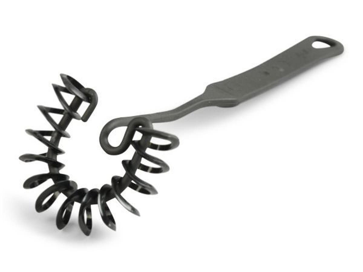 FJÄDERVISP - svart, Klassisk, plast (27,5cm)