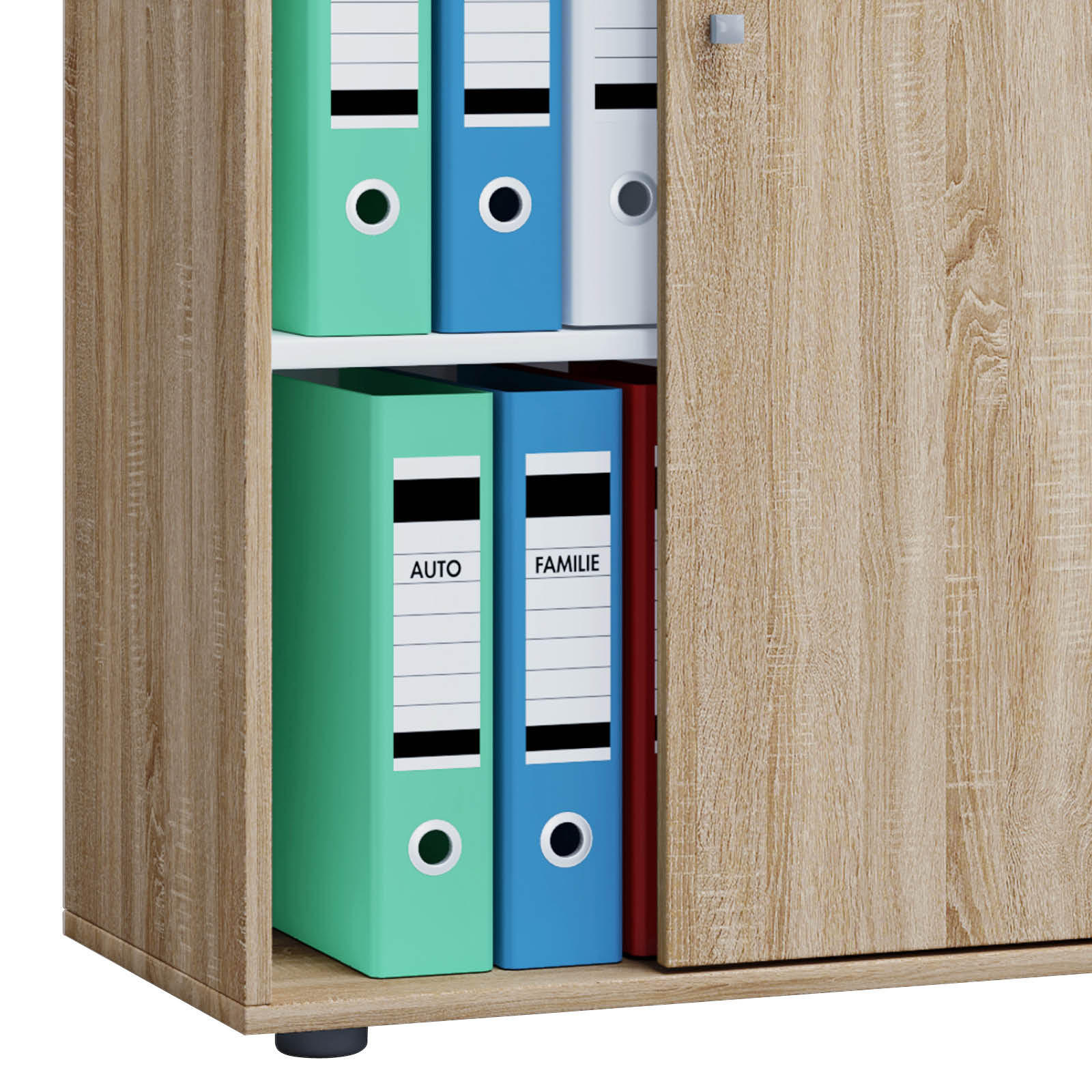 AKTENSCHRANK Sonoma Eiche  - Sonoma Eiche, Basics, Holzwerkstoff (70/111/37cm) - MID.YOU