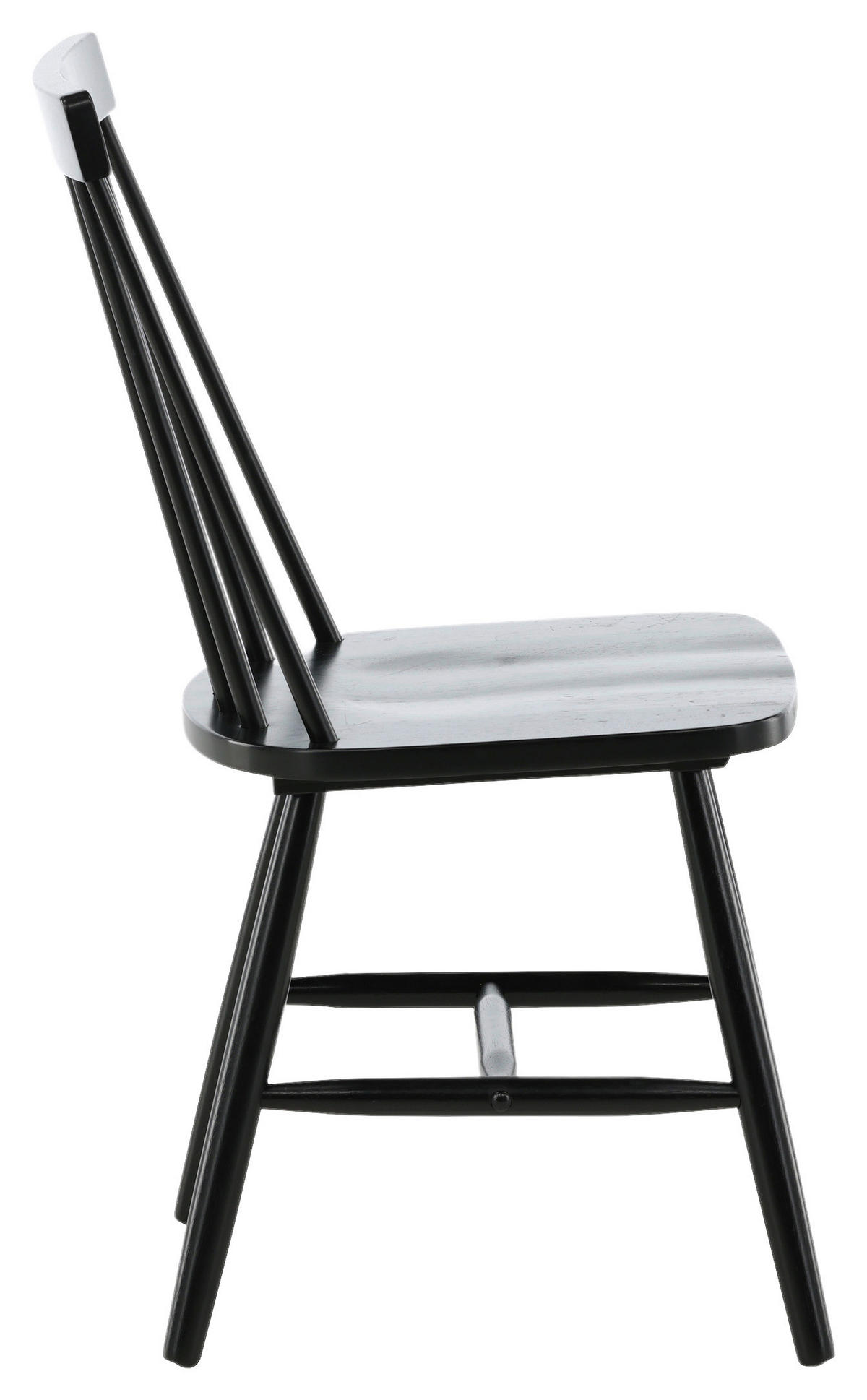STUHL-SET 2 Stück  in Holz  - Schwarz, Design, Holz (43/87/55cm) - Livetastic