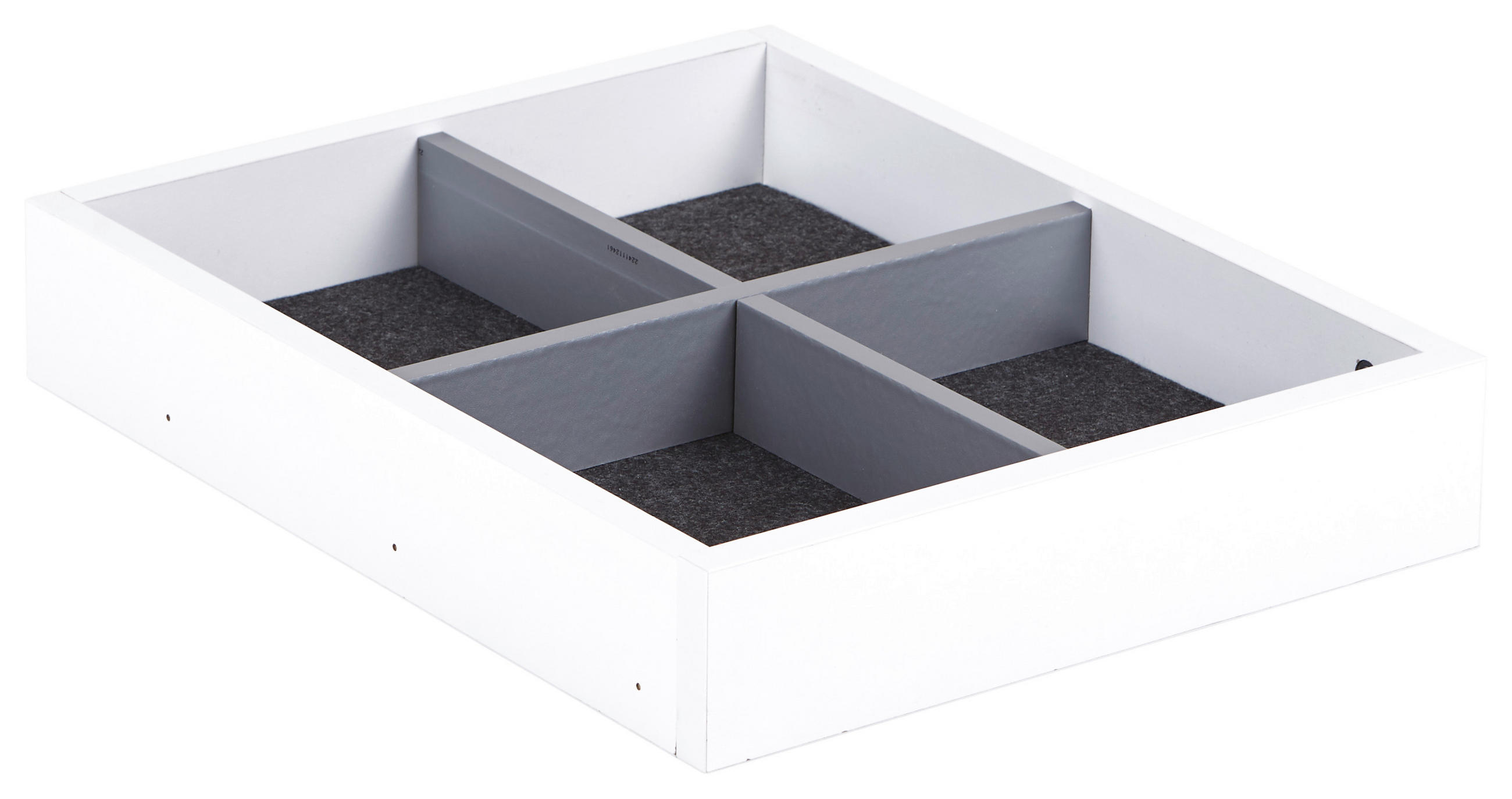 Hom`in ZÁSUVKA, biela, 46,8/8,1/37,5 cm