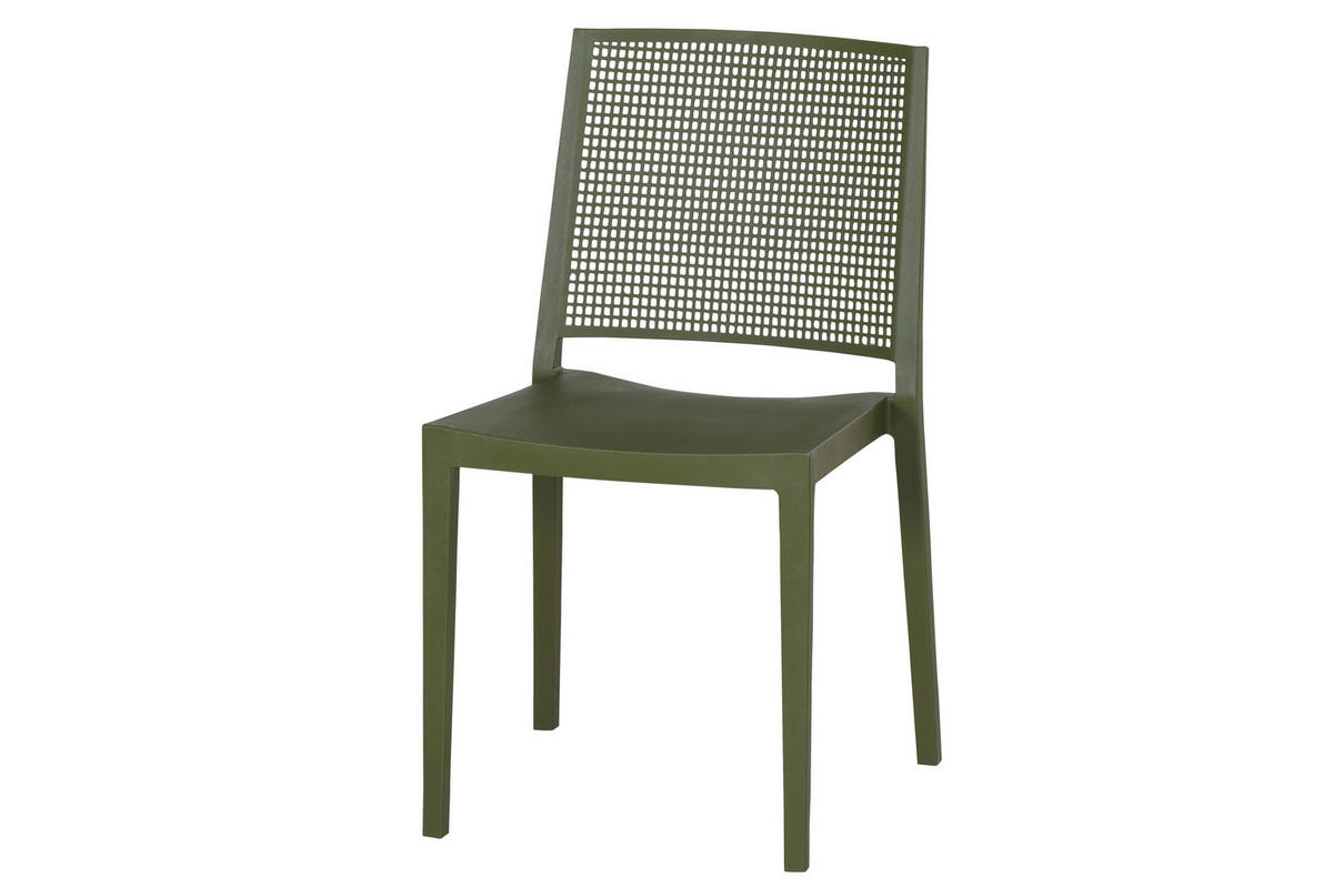 GARTENGARNITUR 3-teilig  - Grün, Basics, Holzwerkstoff/Kunststoff (90/80/138cm) - Siena Garden