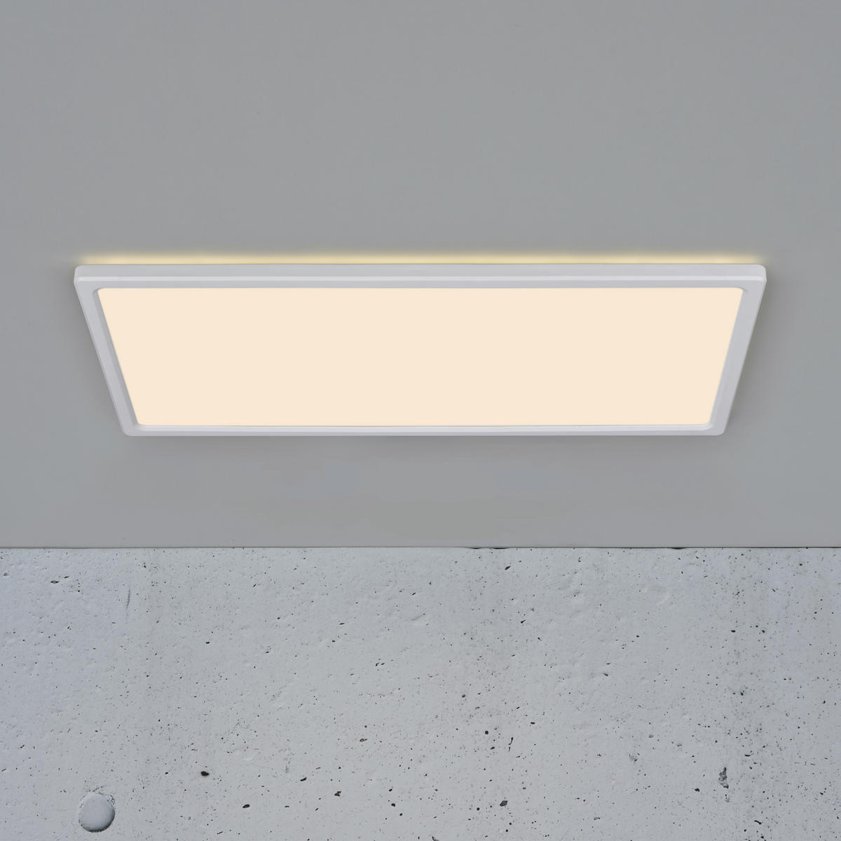 DECKENLEUCHTE Harlow 59,5/24,4/2,3 cm   - Weiß, Design, Kunststoff (59,5/24,4/2,3cm) - Nordlux