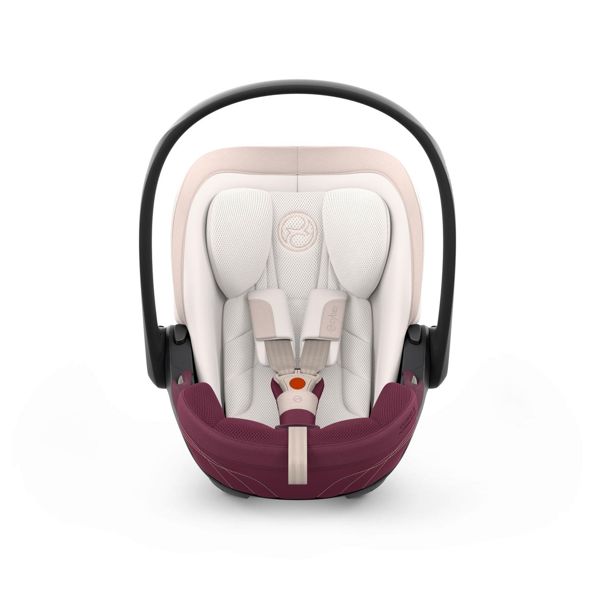 BABYSCHALE  Cloud S Style Quartz Pink  - Dunkelrosa, Basics, Kunststoff/Textil (72/44/37,5cm) - cybex PLATINUM