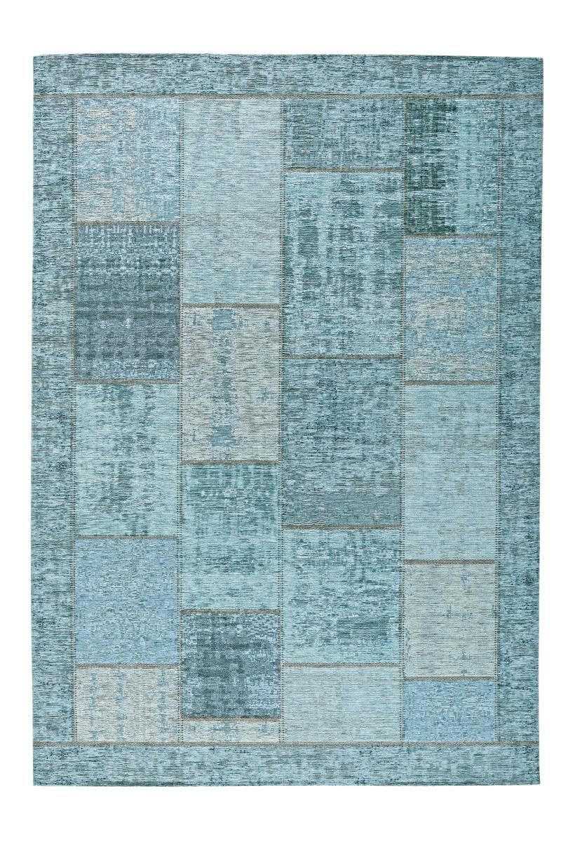 FLACHWEBETEPPICH 60/90 cm Türkis  - Türkis, Trend, Textil (60/90cm) - Novel