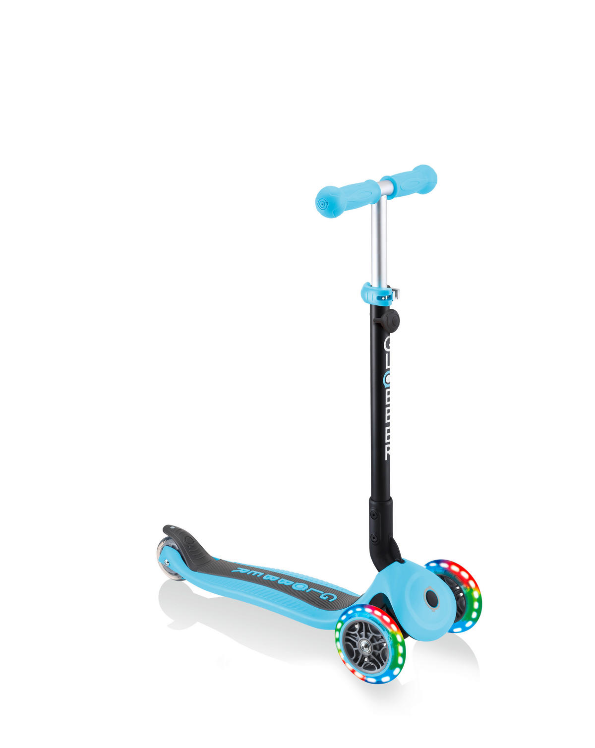 LAUFRAD GO-UP FOLDABLE LIGHT 3IN1  - Blau, LIFESTYLE, Kunststoff/Metall (57/28/93cm) - GLOBBER