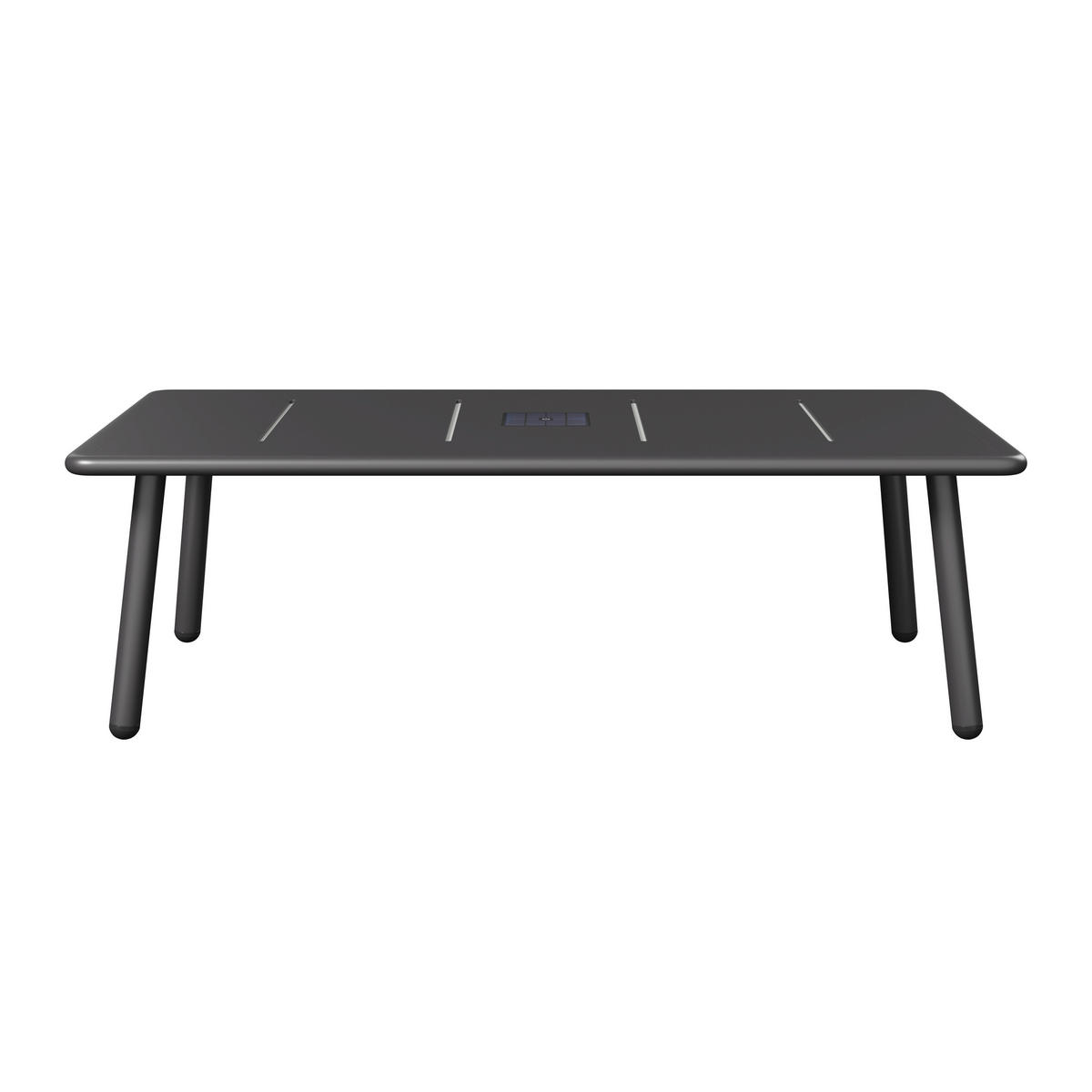 LOUNGETISCH 120/60/35 cm Metall  - Anthrazit, Basics, Metall (120/60/35cm) - Ambia Garden