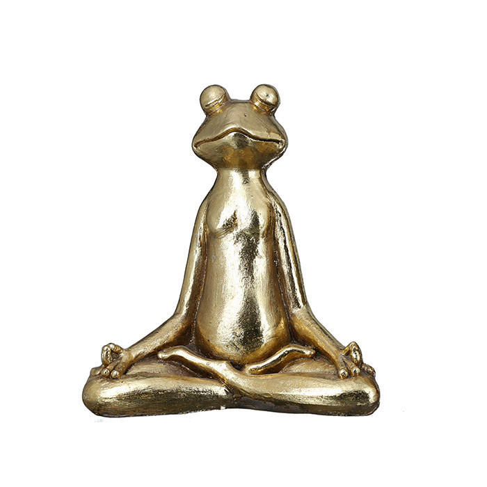SKULPTUR - Goldfarben, Basics, Stein (31/34/16cm)
