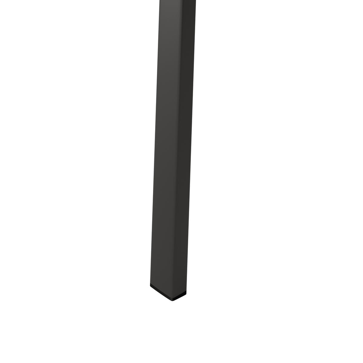 GARTENSTUHL Aluminium Anthrazit, Grau  - Anthrazit/Grau, MODERN, Textil/Metall (58/91/63cm) - Ambia Garden