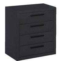 NACHTSCHRANK 49/59/41 cm, Dunkelblau,  - Dunkelblau, Design, Textil (49/59/41cm) - Voleo