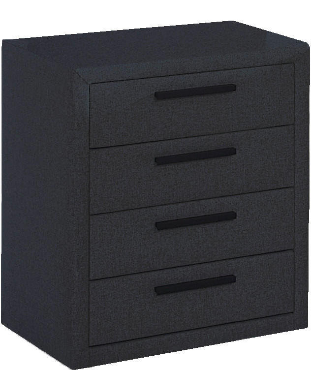 Voleo Nachtschrank Dunkelblau 49x59x41 cm