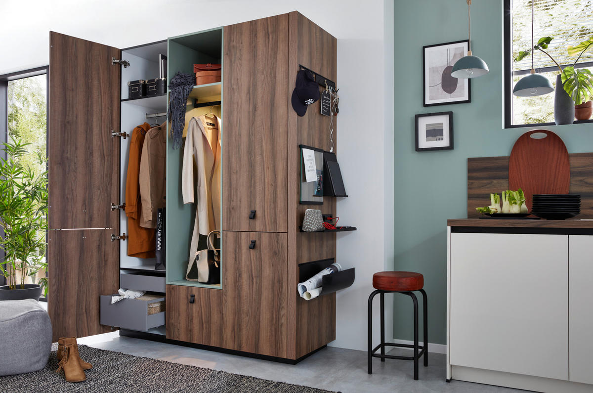 EINBAUKÜCHE   - Design, Holzwerkstoff - Novel