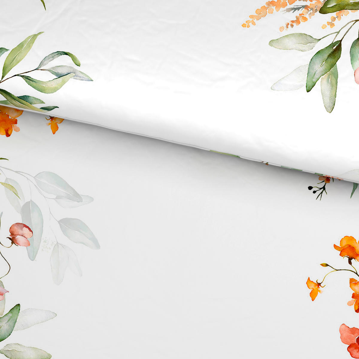 POSTELJINA SA DVA LICA 140/200 cm saten bela  - bela, Osnovno, tekstil (140/200cm) - Esposa