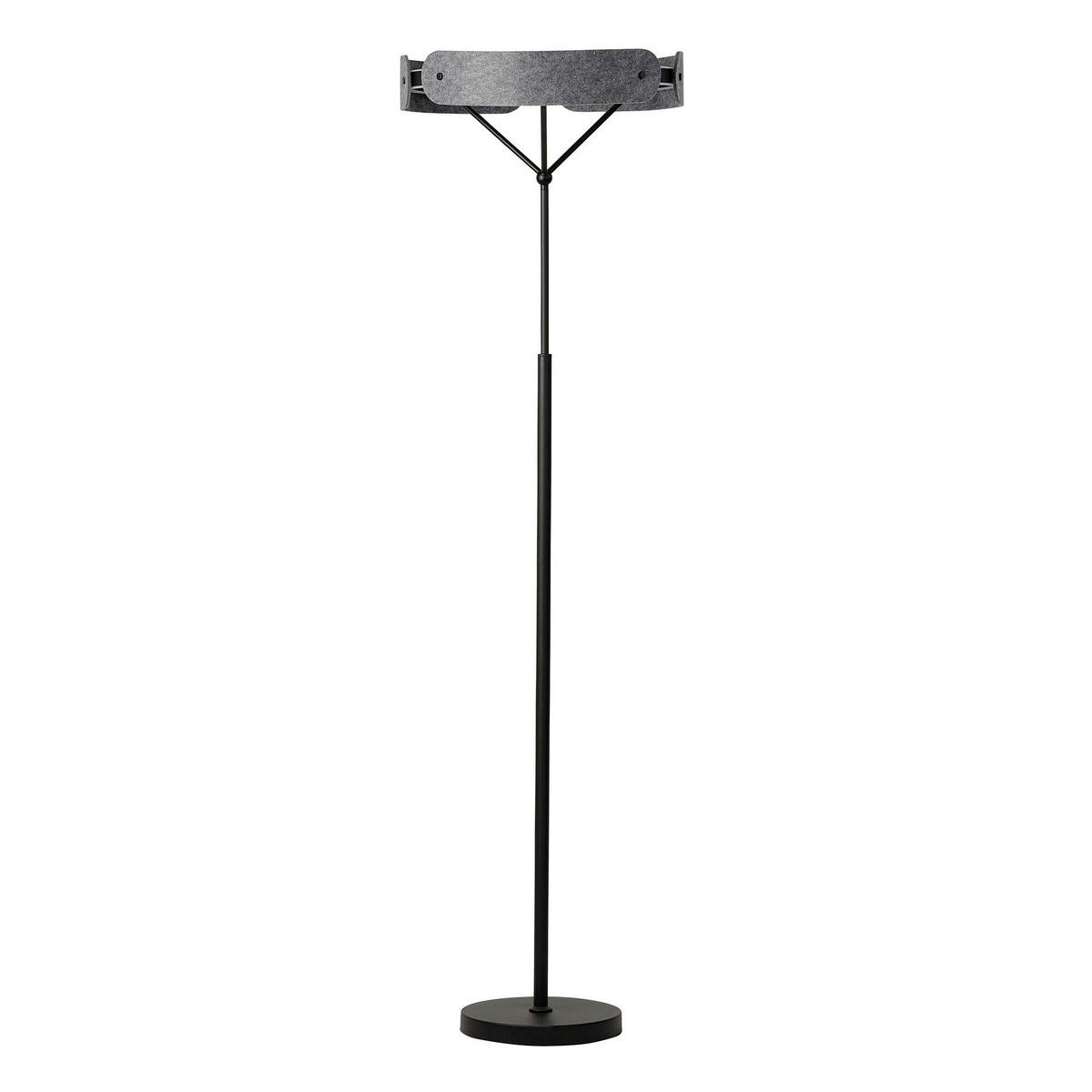 LED-STEHLEUCHTE 43/150 cm   - Dunkelgrau, Basics, Kunststoff/Textil (43/150cm) - Osram