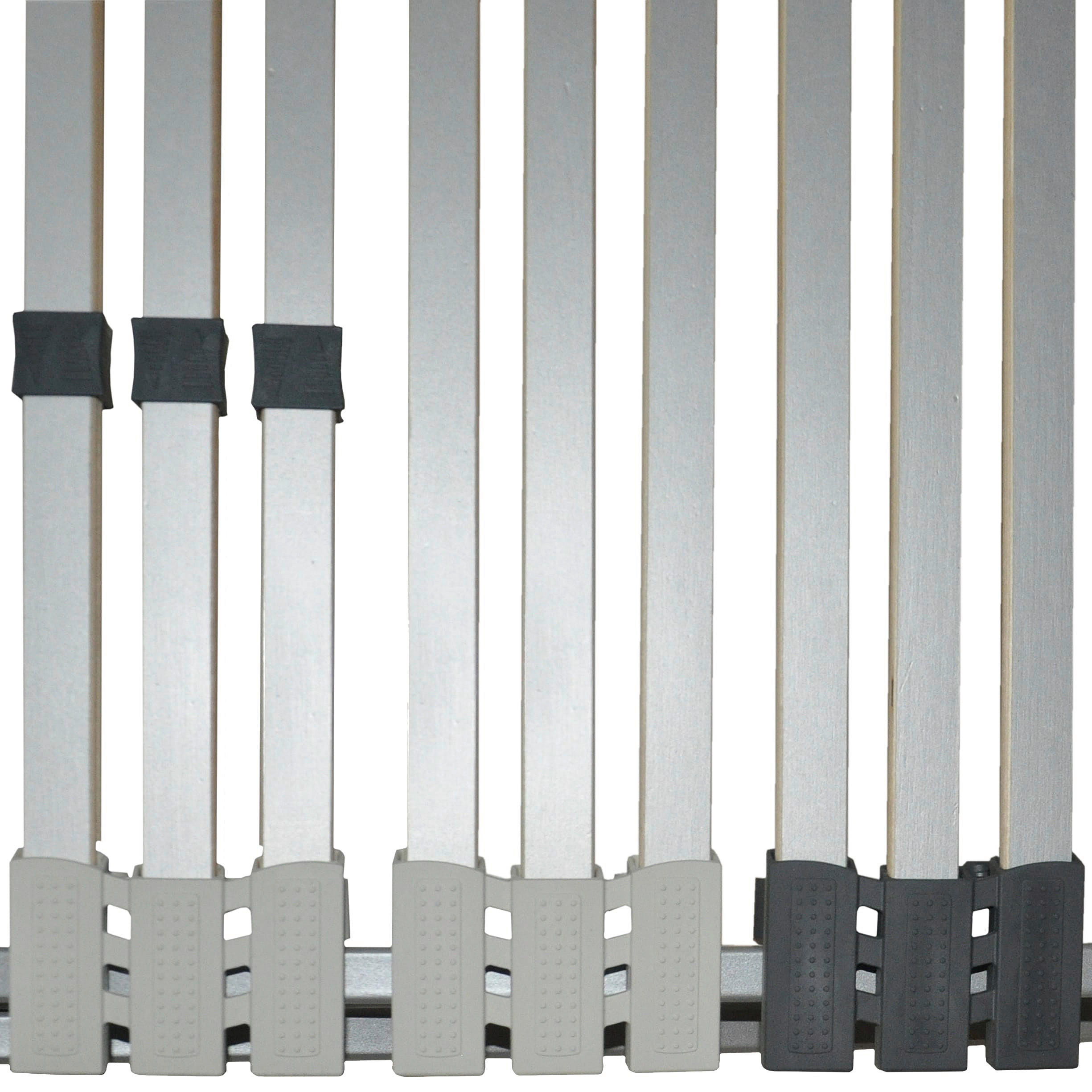 LAMELOVÝ ROŠT,  (pro rám) 90/200 cm - bílá/světle šedá, Basics, dřevo (90/200cm) - Dieter Knoll