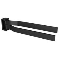 HANDTUCHHALTER Schwarz  - Schwarz, Basics, Metall (6/4,8/34,5cm) - Sadena