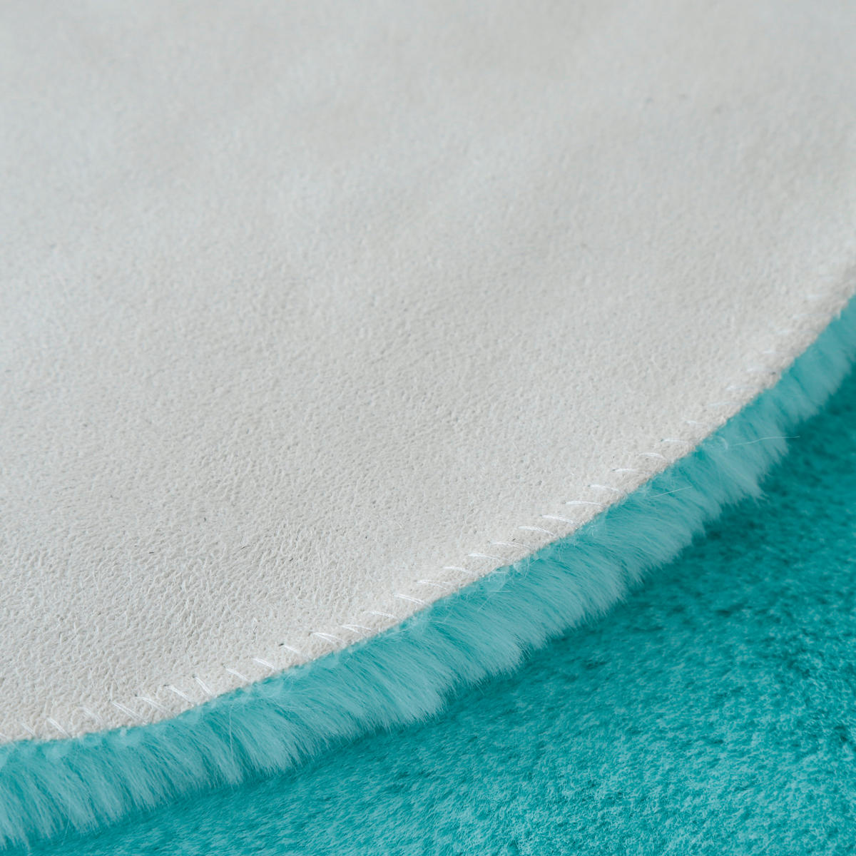 KINDERTEPPICH 80/100 cm CATY  - Mintgrün, Basics, Leder/Textil (80/100cm) - Ben'n'jen