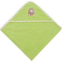 OSUŠKA S KAPUCÍ - zelená, Basics, textil (100/100cm) - My Baby Lou