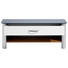 GARDEROBENBANK - Eichefarben/Alufarben, Design, Glas/Holzwerkstoff (117/46/34cm) - Moderano GARDEROBENBANK - Eichefarben/Alufarben, Design, Glas/Holzwerkstoff (117/46/34cm) - Moderano