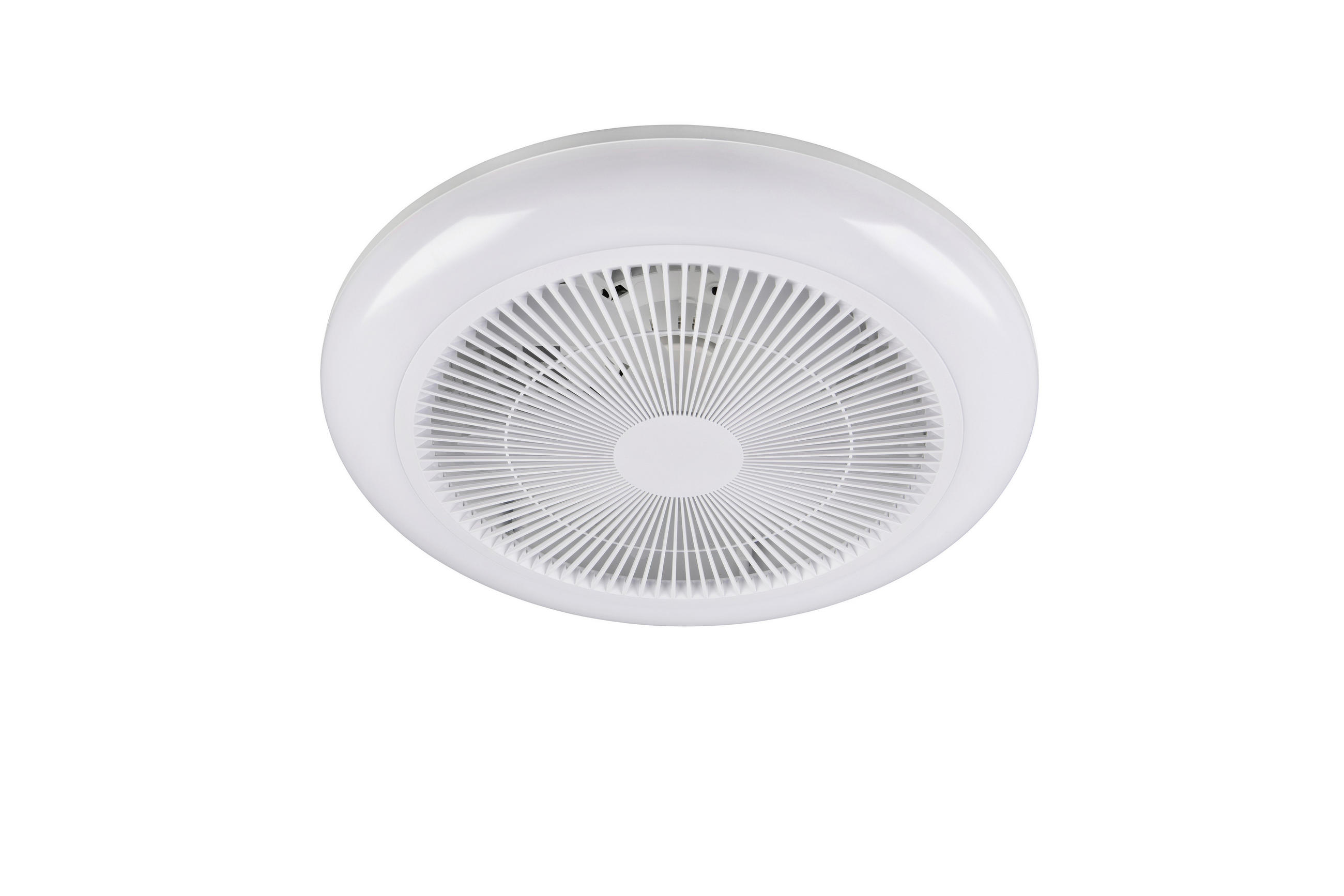 DECKENVENTILATOR - Weiß, Design, Kunststoff (0/14cm)