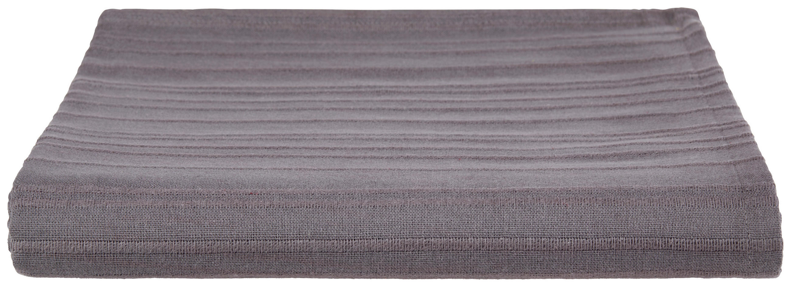 Tagesdecke Michelle 200x200 Cm Anthrazit Baumwolle