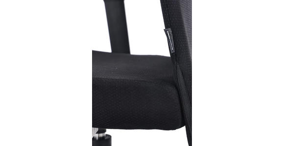 DREHSTUHL in Webstoff Schwarz - Schwarz, KONVENTIONELL, Kunststoff/Textil (62/102,5-112/57cm) - Carryhome