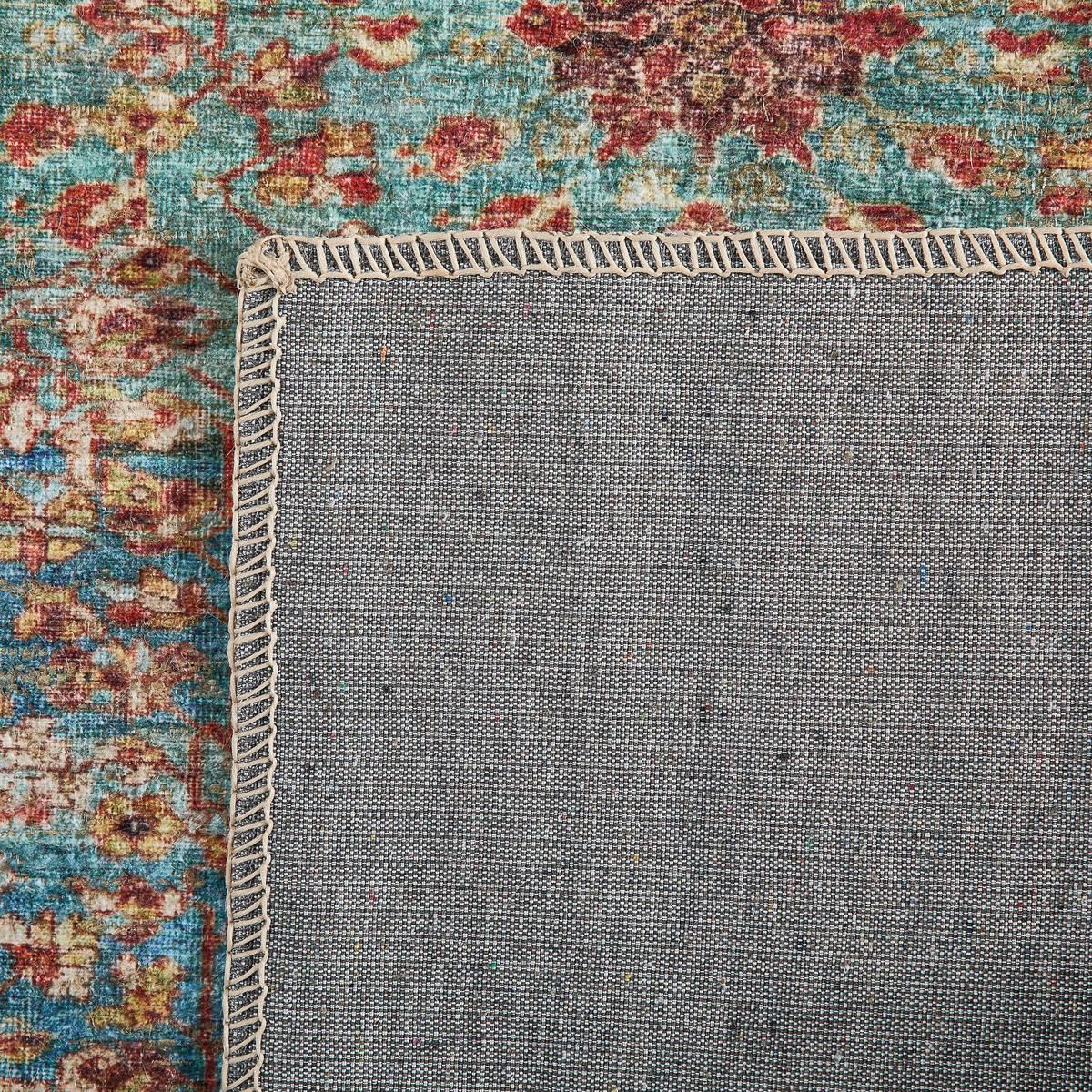 VINTAGE-TEPPICH 76/240 cm Blau  - Blau, LIFESTYLE, Textil (76/240cm) - Novel