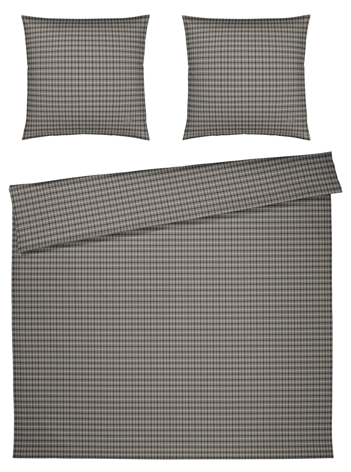 BETTWÄSCHE Flanell 200/200 cm  - Grau, Design, Textil (200/200cm) - Joop!