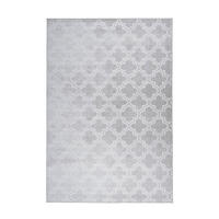 PLOCHO TKANÝ KOBEREC, 160/230 cm modrá, sivá - modrá/sivá, Konventionell, textil/plast (160/230cm)