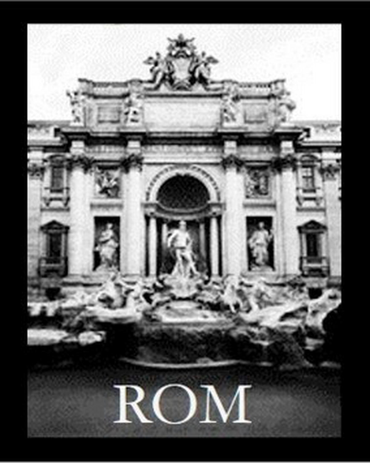 BILD Städte  - Multicolor, Basics, Textil (40/50/1.5cm) - Euroart