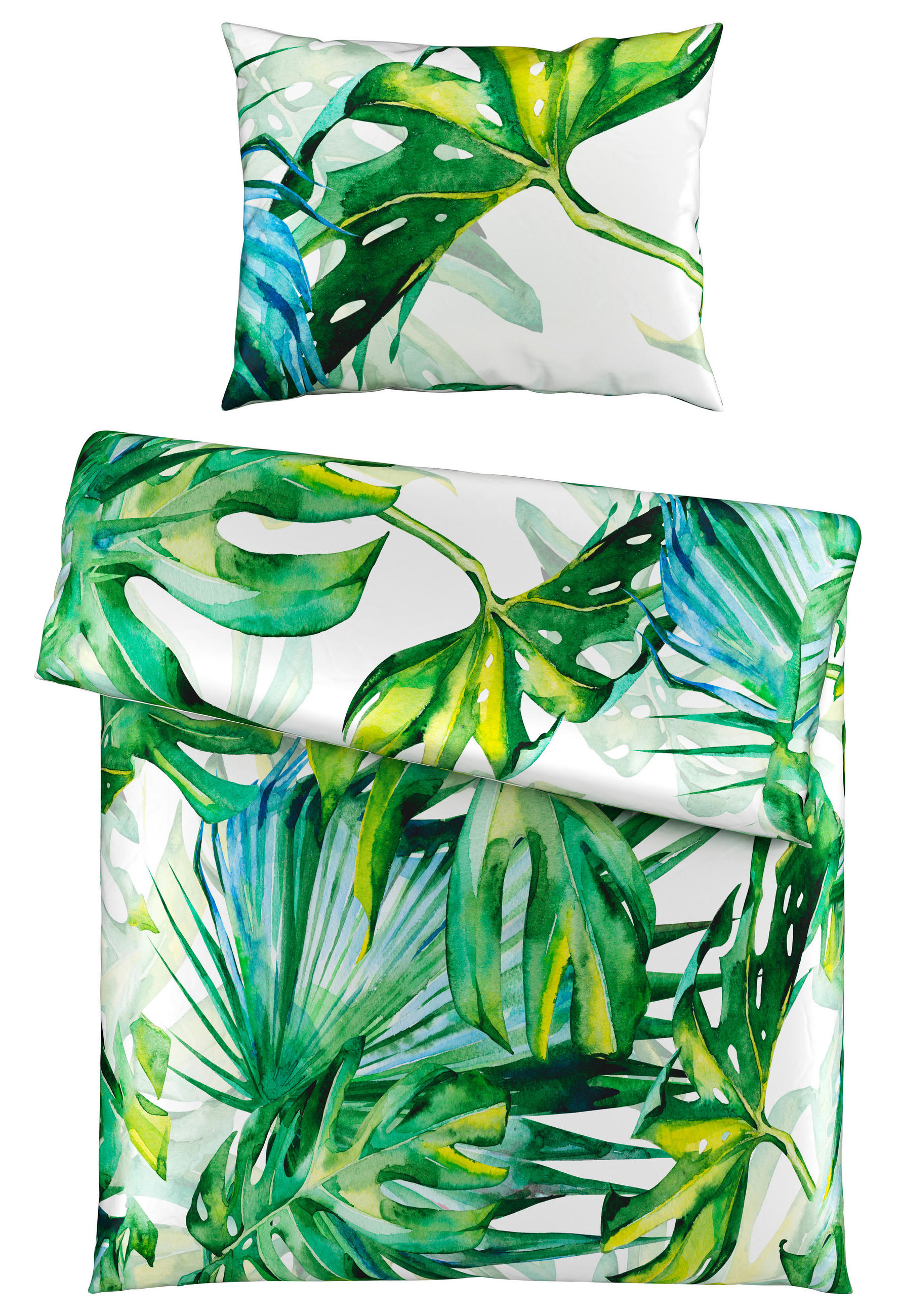POSTELJINA JUNGLE 140/200 cm saten višebojna  - višebojna, Konvencionalno, tekstil (140/200cm) - Esposa