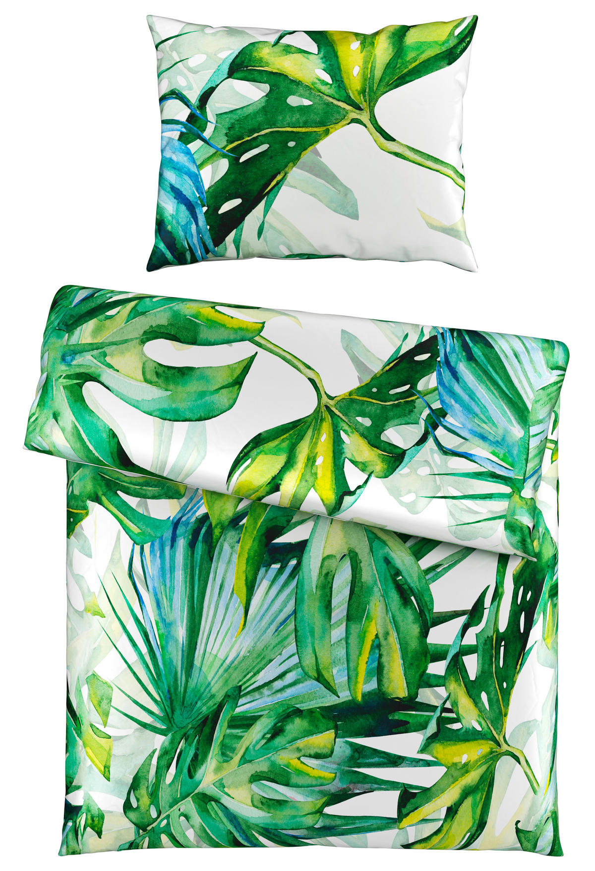 POSTELJINA JUNGLE 140/200 cm saten višebojna  - višebojna, Konvencionalno, tekstil (140/200cm) - Esposa